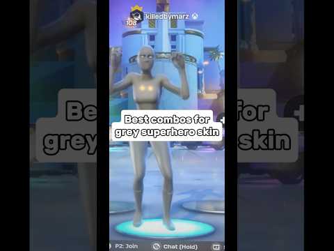 Best grey superhero skin combos #fortnite #combos #fortniteskin #fortnitecombos #superheroskins #fyp