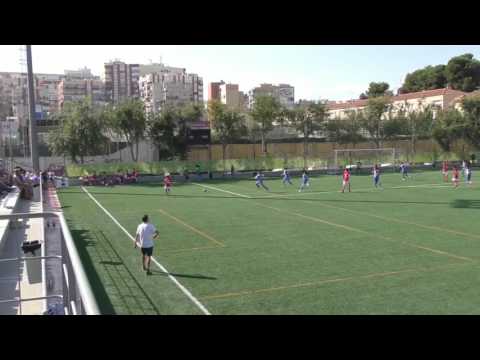 Muy buena jugada y gol de Javier, Real Murcia infantil autonómicas. Murcia bases