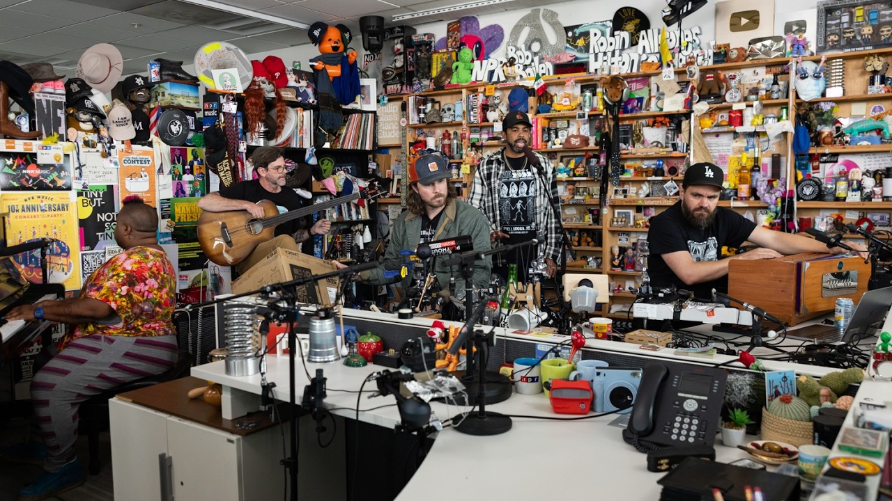 clipping.: Tiny Desk Concert