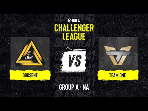 GODSENT vs. TEAM ONE - Map 1 [Mirage] - ESL Challenger League S41 - Group A - NA