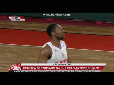 Basquetebol, 4ª jornada da FIBA Europe Cup: SL Benfica 86-97 BC Avtodor Saratov