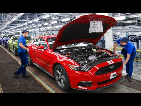, title : 'Inside US Best Mega Factory Producing Powerful Ford Mustang - Production Line'