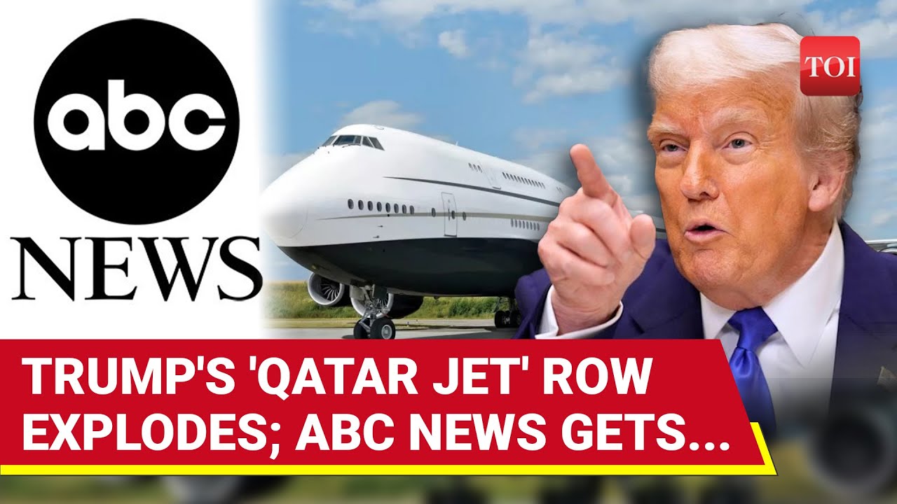 Trump EXPLODES At ABC News Over Qatar's $400Mn Jet Gift; 'SleazeBags Given Fair Warning'