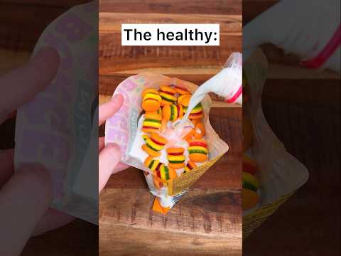 How to make the HEALTHIEST gummy BURGER CEREALS in the world?😎❤️🍔| CHEFKOUDY