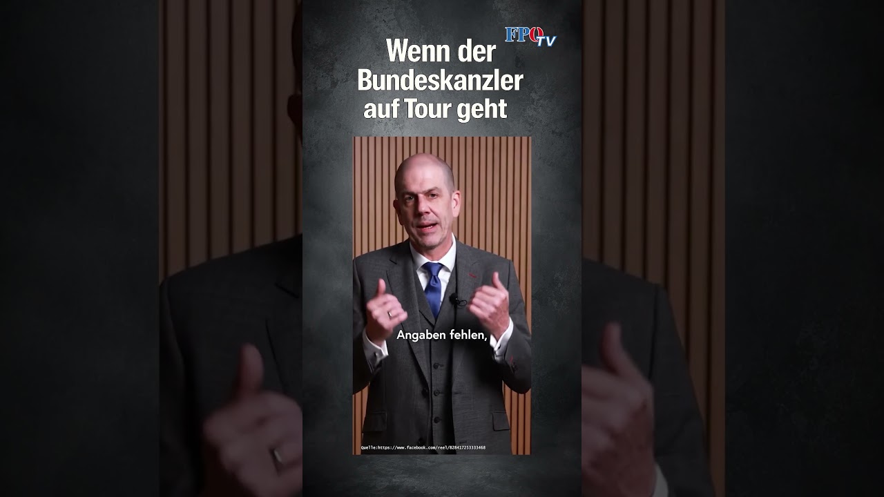 Das ist der Unterschied zwischen einem Bundeskanzler und einem Volkskanzler...