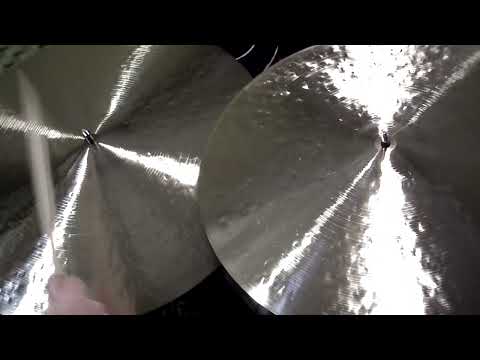 22 & 20 OSC II Rides, 2340g & 1860g - Handcrafted cymbals by Craig Lauritsen