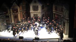 New Hampshire Police Association Pipes & Drums Band Ronan Tynan Christmas Special Manchester NH.