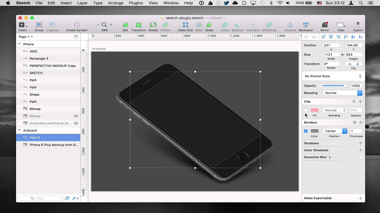 Magic Mirror for Sketch Plugin - Quick Demo