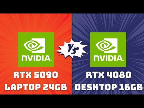 RTX 5090 Laptop vs RTX 4080 Desktop – Gaming & Productivity (1080p, 2K, 4K)