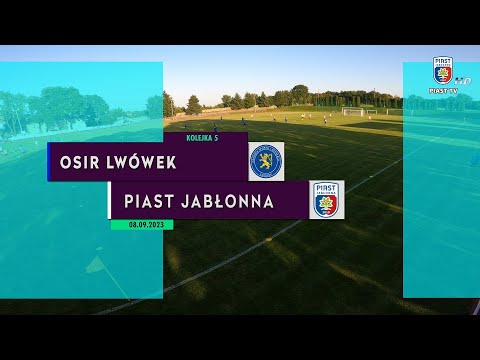 MŁODZIK D2: OSIR Lwówek - Piast Jabłonna (01.09.2023) [5 kolejka]