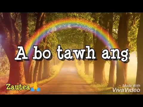 R.LALHMINGMAWIA - A BO TAWH ANG || LYRICS VIDEO ||