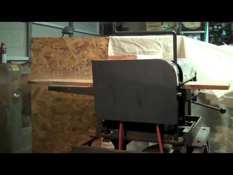 Running a vintage BELSAW 12 inch Planer - Model 910