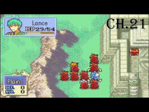 Fire Emblem: Binding Blade 0 Bases - Chapter 21 Part 2 - Waves of Wyverns