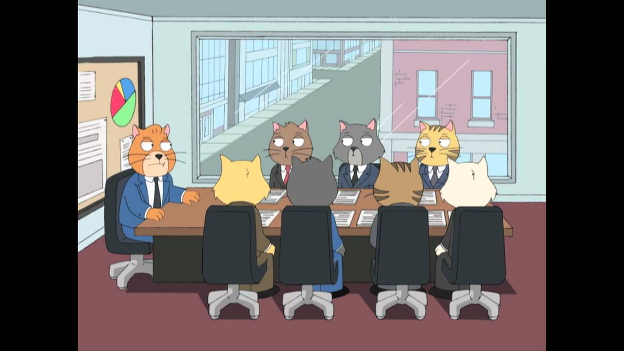 Cat Staff Meeting- HIGH QUALITY