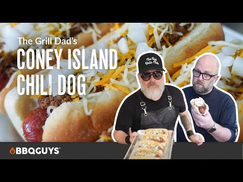 Coney Island Chili Dogs on FireDisc Cooker | Grill...