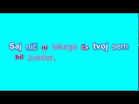 FANTJE IZPOD LISCE - A TI JE VROČE ( besedilo )