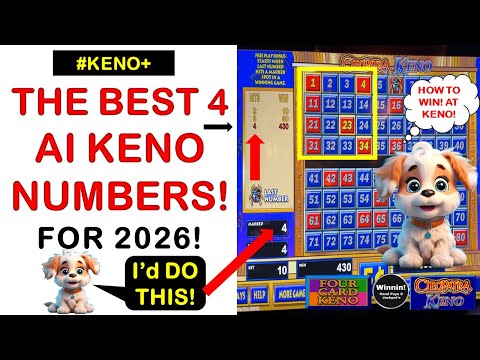 BEST! AI Keno Numbers for 2026! How to Win at Keno! #shorts #keno #slot #slot+ #justlikethat #keno+