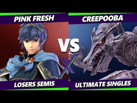 S@X 527 Losers Semis - Pink Fresh (Marth) Vs. Creepooba (Ridley) Smash Ultimate - SSBU