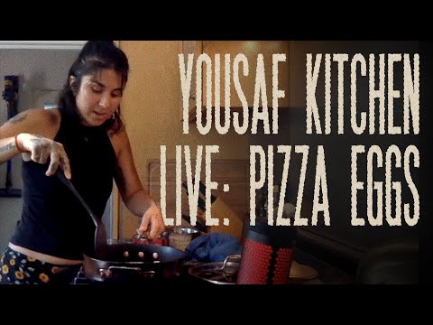 Yousaf Kitchen Live: Pizza Eggs