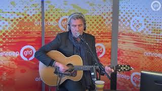 Frank Boeijen zingt Nijmegen bij Zonsondergang live bij Radio Gelderland