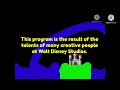 Walt Disney 1982 End Credits Low Pitched Sped Up