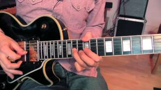 Race With The Devil by Cliff Gallup Guitar Lesson, Part 2 (1st Solo)
