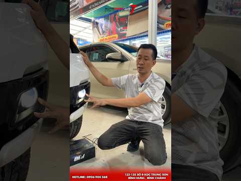 Ford Everest 2019 nâng cấp đèn bi gầm X-Light F10 new tại Auto365 Q7