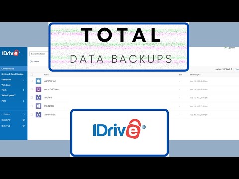 IDrive - Completely Easy Backups