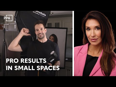 How Jeff Carpenter Captures Pro Headshots in Small Spaces | Home Studio Photography Tips