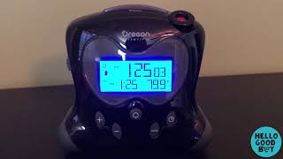 Oregon Scientific Projection Alarm Clock review- Hello Good Buy