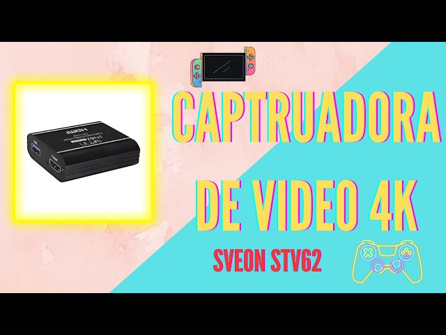 Vídeo relacionado con PORTTA Tarjeta de Captura de vídeo HDMI, transmisión y grabación en 1080P60 con latencia Ultra Baja, 4K HDMI in/Loop out, USB 3.0 a PC Compatible con videocámara/PS4/PS5/Xbox/Nintendo Switch 2/OBS