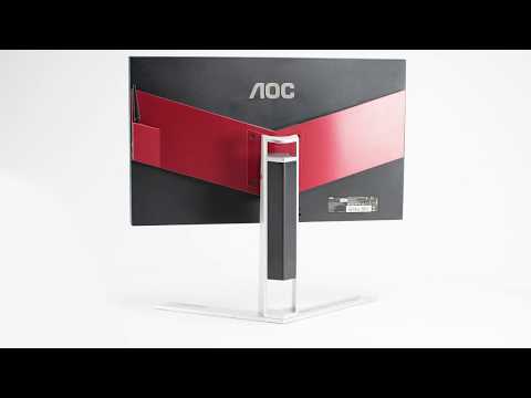 360 View of the AGON AG271QX 27" QHD Adaptive-Sync 144Hz Gaming Monitor