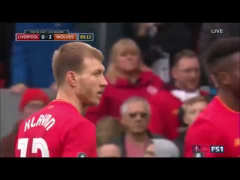 Liverpool 1 - 2 Wolverhampton HD Highlights 01/28/2017