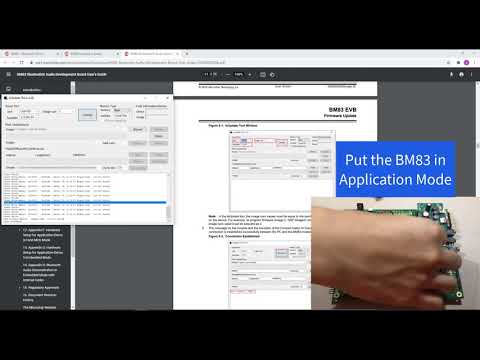 BM83 Firmware Update