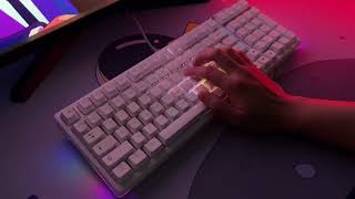Morse code keycaps,  would you like it? #keyboard #typing #morsecode #
