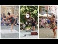 BuskerBus 2019 Female Circus Buskers Laura Faleiros  Painé Santamaria And POPI