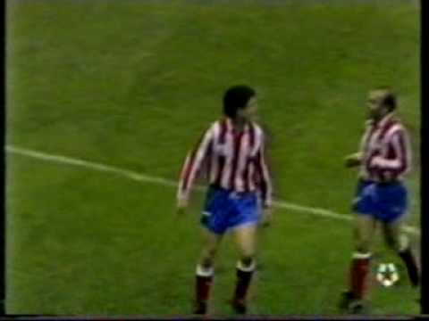 TEMP 89-90 Jornada 37. 1-0 Baltazar (Atletico-Real...