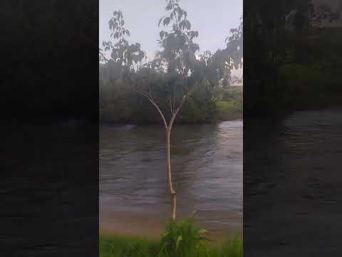 Aquele pôr do sol lindo  no Rio Araguaia, em Santa Rita do Araguaia-GO , som original da natureza.