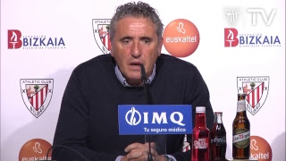 Joseba Agirre: "Para hacer una buena copa hay que estar bien en la liga"