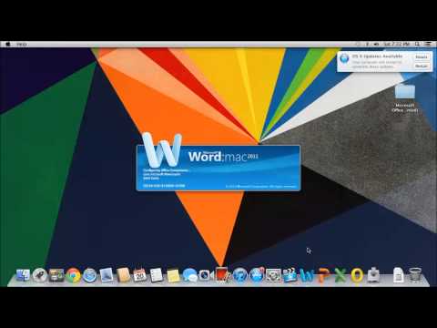 comment installer microsoft office sur mac