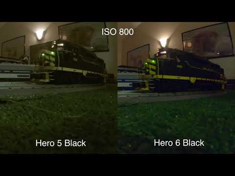 GoPro Hero 5 vs Hero 6 ISO Test