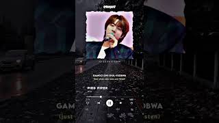 Download lagu 16/100🎤🎼🎹🎶 #bts #btsarmy #lyrics #piedpiper mp3