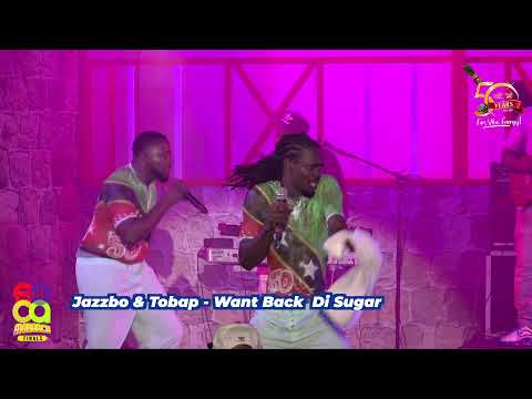 Sugar Mas 50 - Soca Monarch Finals - Tobap & Jazzbo - Want Back De Sugar Highlights