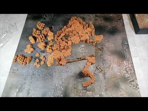 Unboxing Wizkids Warlock Tiles Caverns Base Set