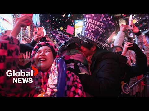 New Year’s 2026: New York’s ball drop in Times Square ushers in the new year