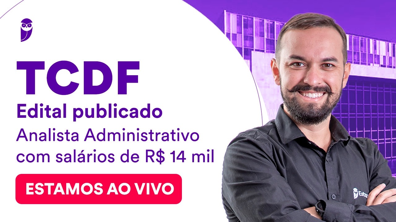 Concurso TC DF: edital publicado!