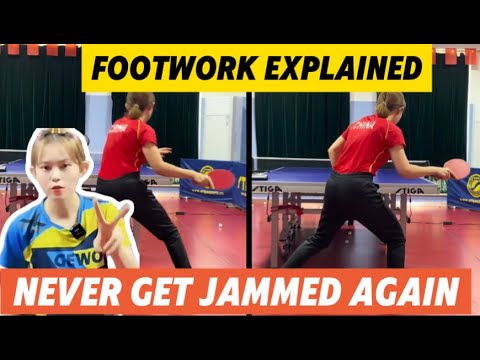 Never Get Jammed Again | Table Tennis Footwork Explained