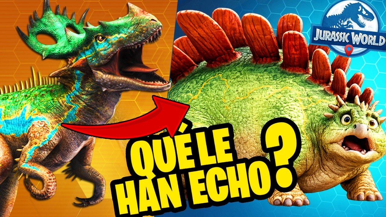 CRISIS en JWA?? POLÉMICA con DISEÑO del KENTROREX - DESASTRE del THORADOLOSAUR? Jurassic World Alive