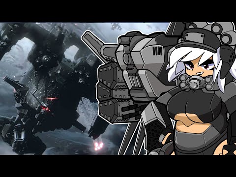 Filtered by Attack Helicopter Girl. (Armored Core 6 Joke Animation)