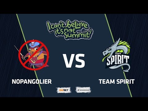 NoPangolier vs Team Spirit, Game 2, Grand Final, I Can't Believe It's Not Summit
